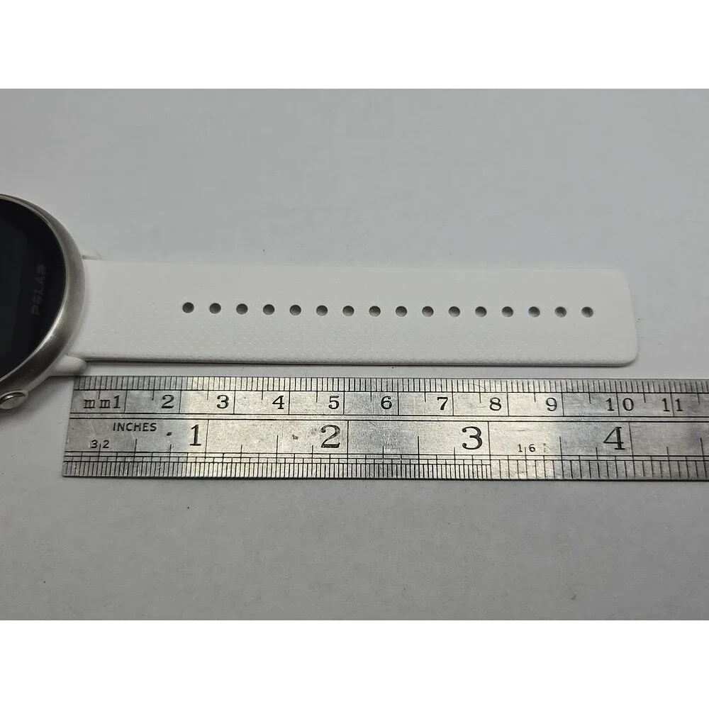 Polar Ignite GPS Fitness Smartwatch White Silver Heart Rate Sleep Tracker *READ